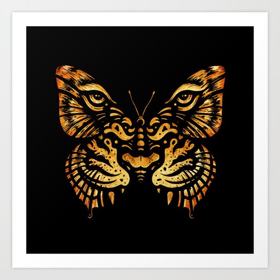 Camouflage Art Print