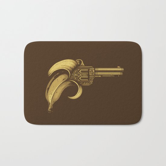 Banana Gun Bath Mat