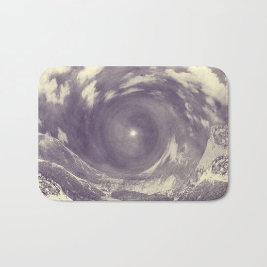 Embrace of the Tempest Heart Bath Mat