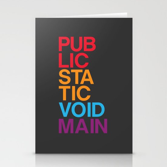 The Method | Comp Sci Series Stationery Cards