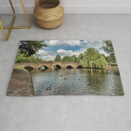 5 Arches of Bakewell Bridge Rug