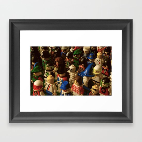 An Army of Imagination Framed Art Print