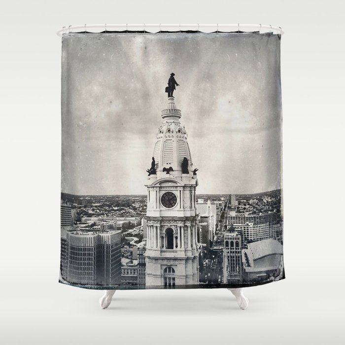 William Pen Shower Curtain