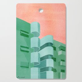 Green Bauhaus Cutting Board