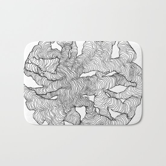 Organic Lines Bath Mat
