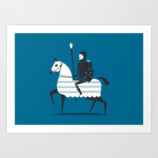 fight with your art Art Print