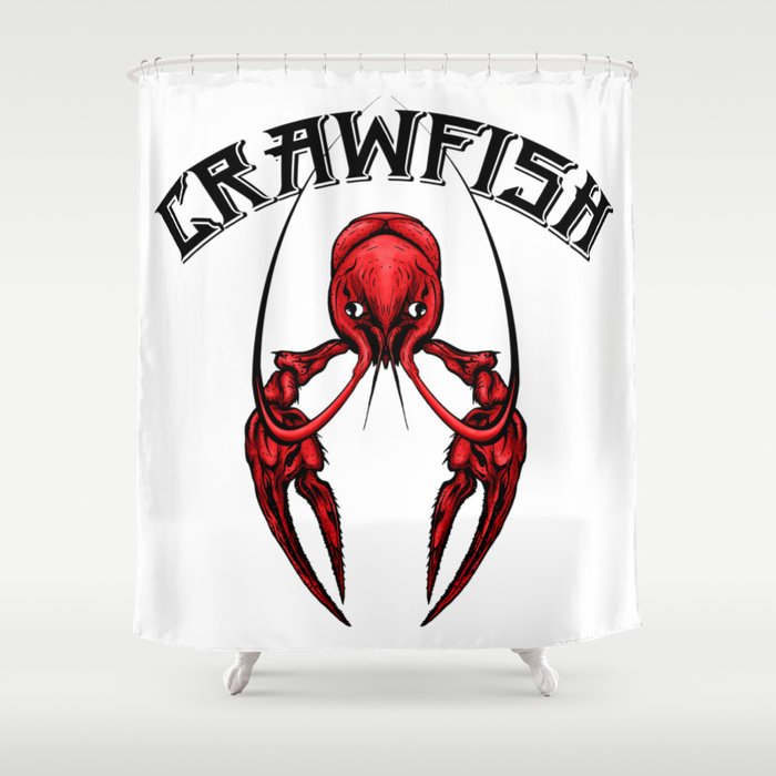 Crawfish Shower Curtain