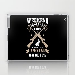 Rabbit Hunting Hunter Gift Laptop Skin