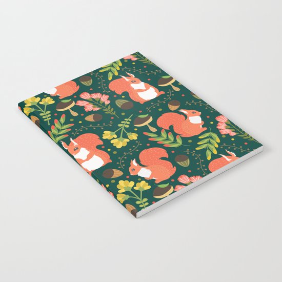 Cute squirrels Notebook