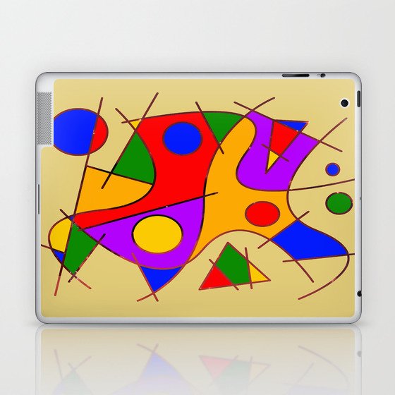 Abstract #206 Laptop & iPad Skin