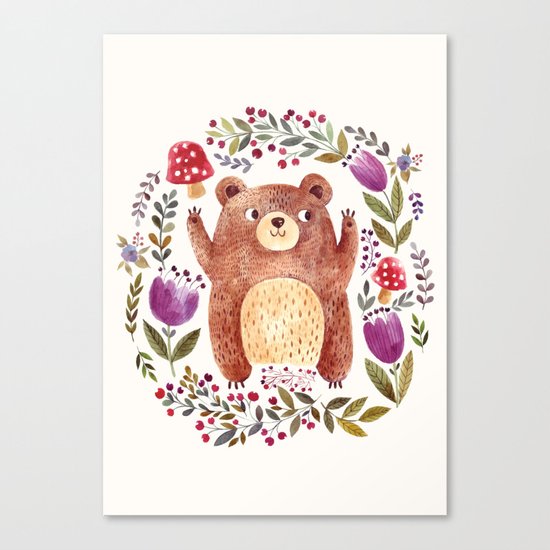 bear Canvas Print