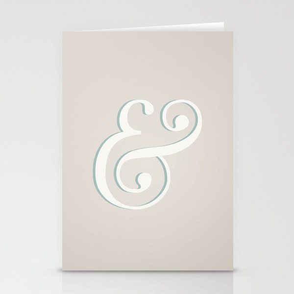 Ampersand-licious Stationery Cards