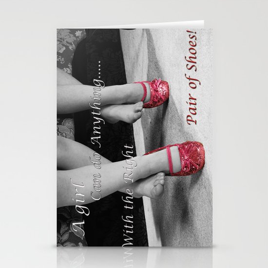 The right Shoes Stationery Cards