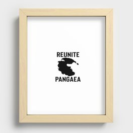 reunite pangea Recessed Framed Print