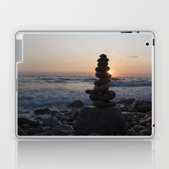 Sea sunset Laptop & iPad Skin