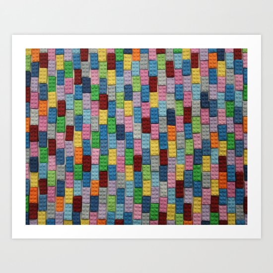 Bricks Art Print