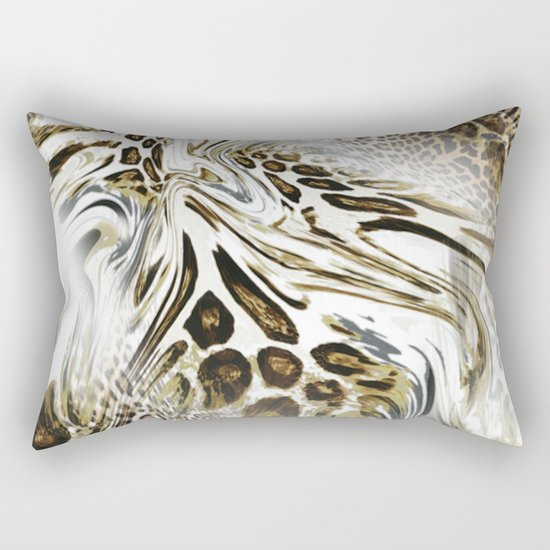 Trend Leopard Pattern Rectangular Pillow