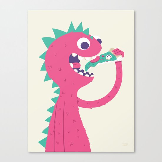 Pizza Forever Canvas Print
