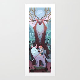 Return of the forest Art Print