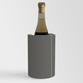 Dark Gray Solid Color Pairs Benjamin Moore Kendall Charcoal Gray HC-166 - Trending Color 2019 Wine Chiller
