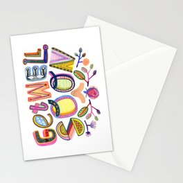 Get well soon card Stationery Card