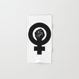 Feminist Symbol Hand & Bath Towel