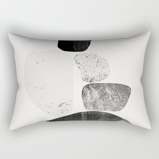 Pile of rocks Rectangular Pillow