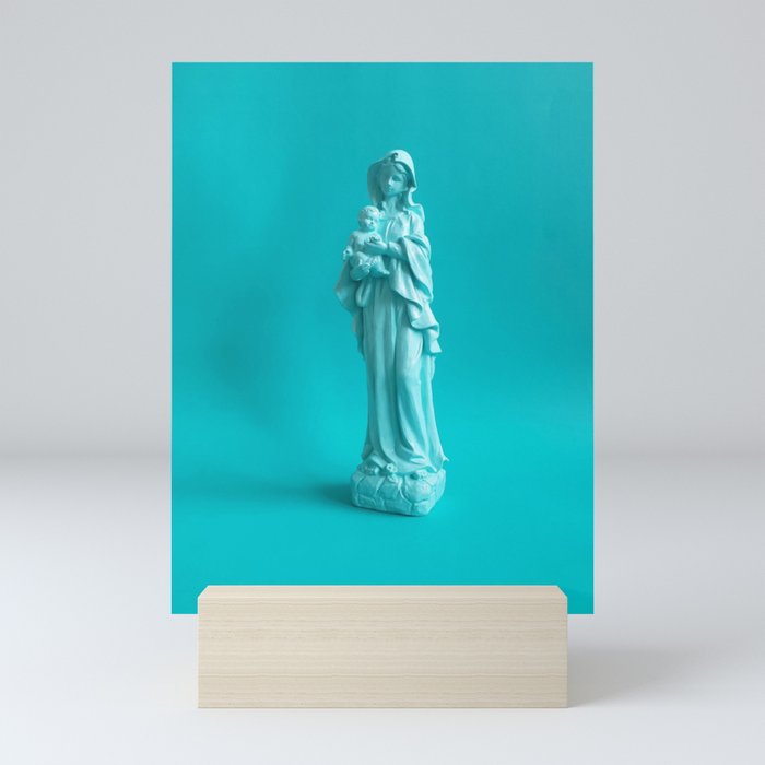 Mary in Mint  Mini Art Print
