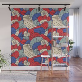 Japanese  Coral pattern Wall Mural