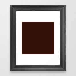 Molasses Framed Art Print