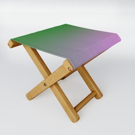 61 Rainbow Gradient Colour Palette 220506 Aura Ombre Valourine Digital Minimalist Art Folding Stool