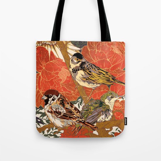 Morning Peonies Tote Bag