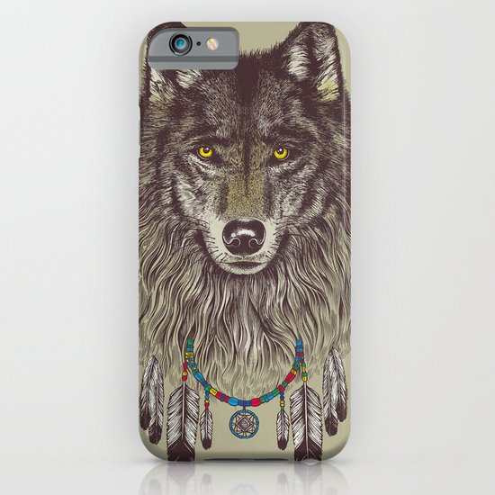 Wind Catcher Wolf iPhone & iPod Case