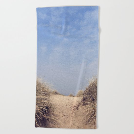 The Way To The Beach II Beach Towel