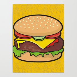 Cheeseburger Poster