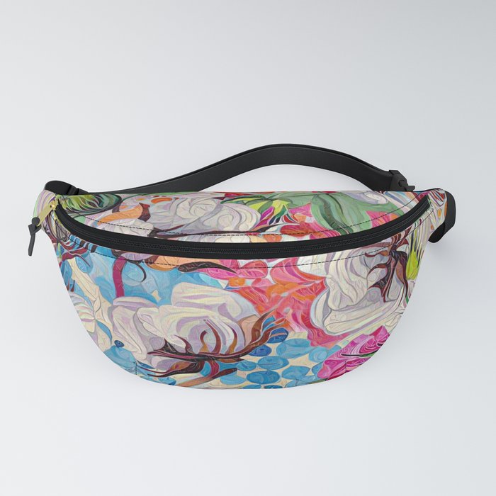 floral fanny pack
