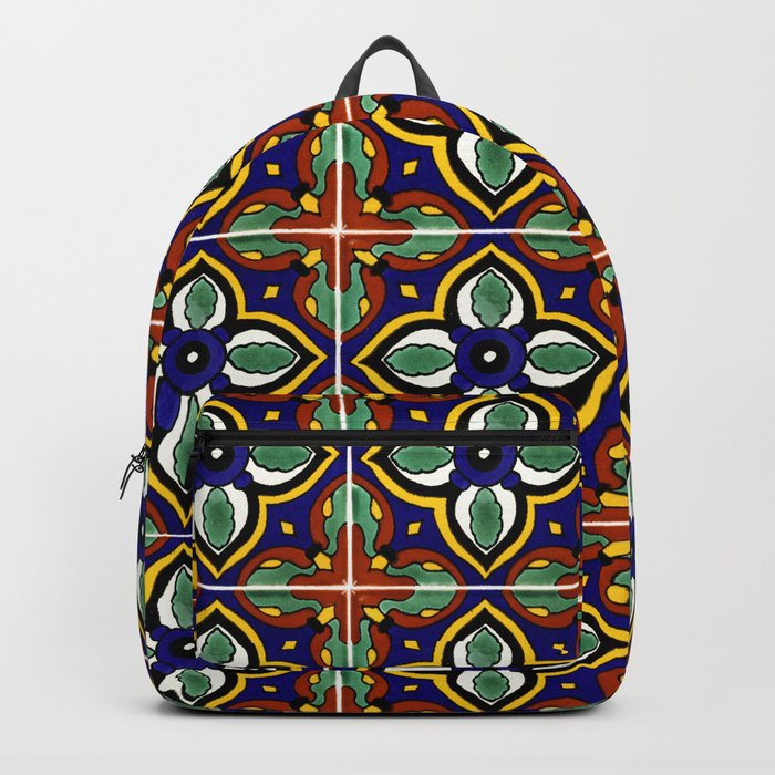 Talavera Mexican Tile Backpack