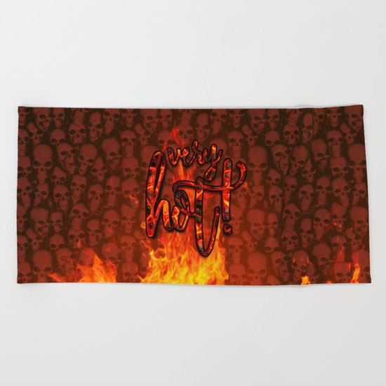 Very Hot! Beach Towel