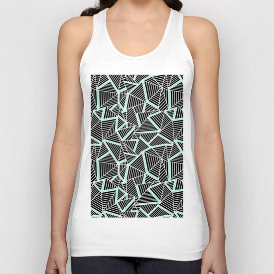 Ab 2 Repeat Mint Unisex Tank Top