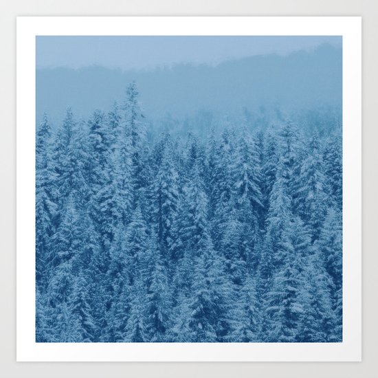 Giant forest Art Print