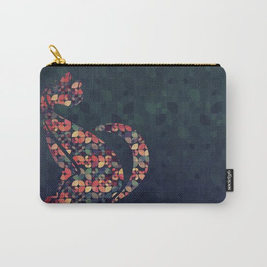 The Pattern Cat Carry-All Pouch