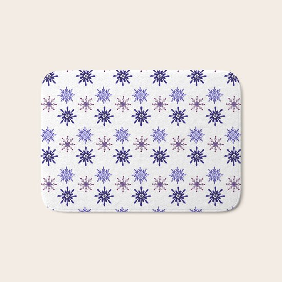 Snowing Bath Mat