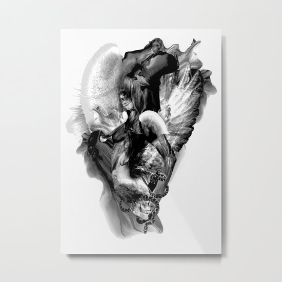 QUEEN OF SKULLS Metal Print
