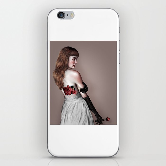 velvet rose iPhone Skin