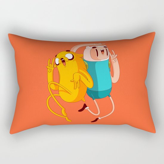 Finn & Jake Rectangular Pillow