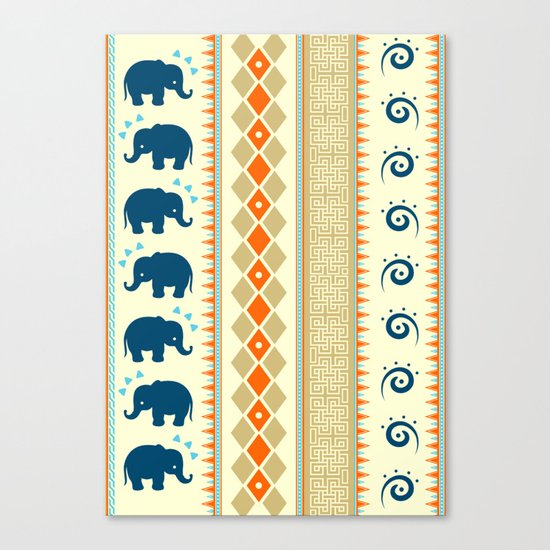 Ethnic Pattern Canvas Print