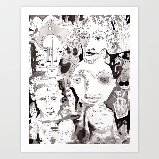 Loophole Art Print