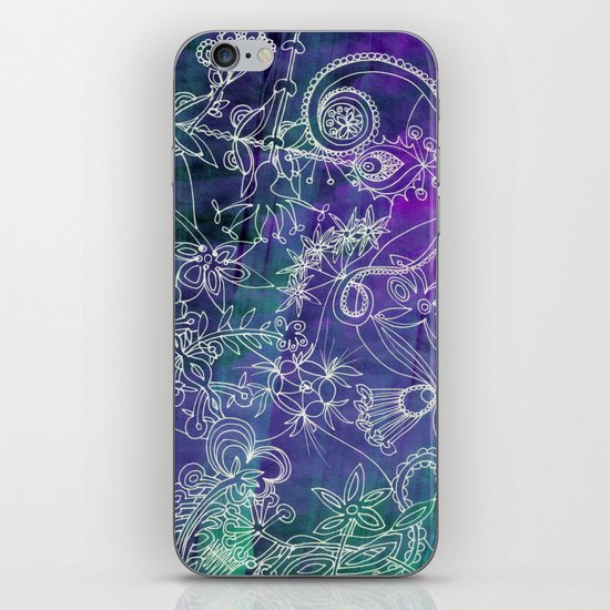 Insidious Flowers iPhone & iPod Skin