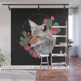 CCPS Coyote and Cacti Wall Mural