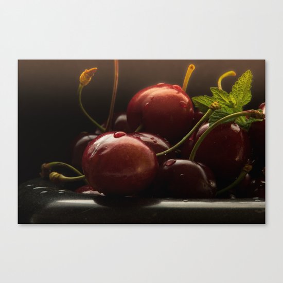cherries Canvas Print